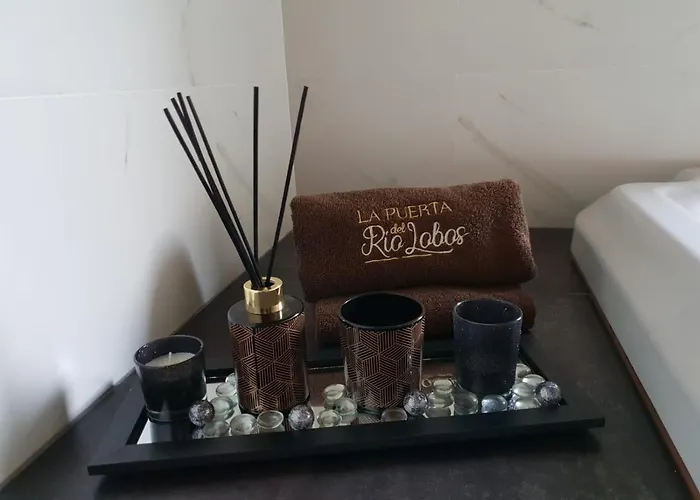 펜션 La Puerta Del Rio Lobos San Leonardo de Yagüe