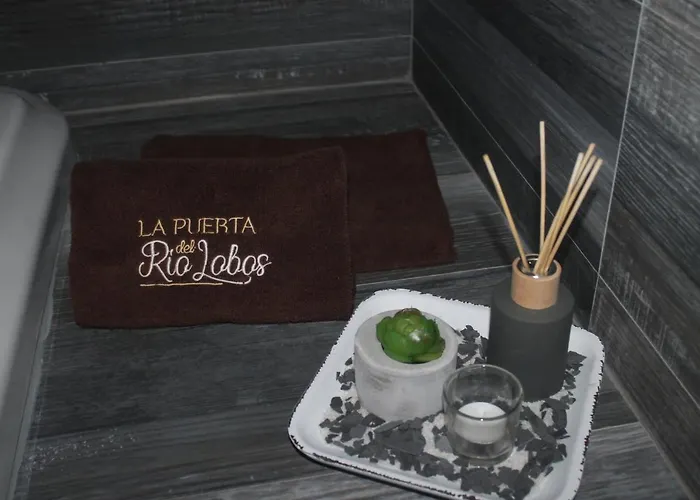 펜션 La Puerta Del Rio Lobos